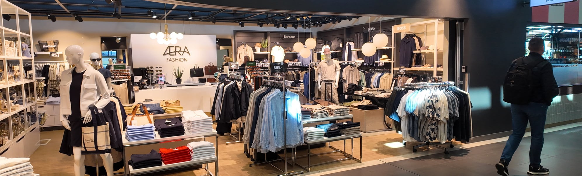 Bilde av æra butikken på Stavanger lufthavn